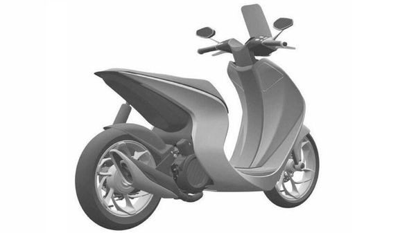 Honda Scooter patent image