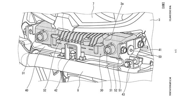 Honda Africa Twin front camera patent. - Motorrad