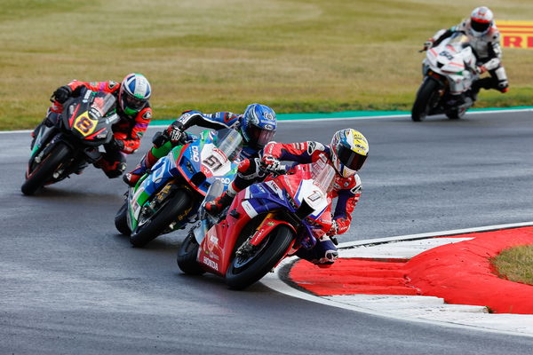 Tommy Bridewell, Lewis Rollo, 2024 Snetterton BSB. - Ian Hopgood