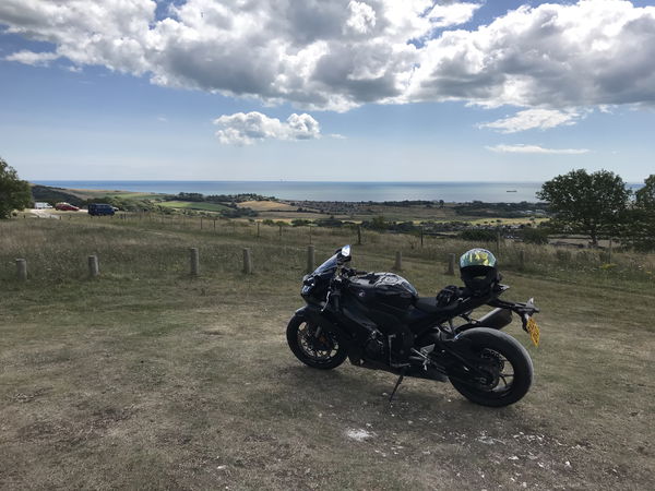 Isle of Wight Diamond Races on a Honda Fireblade