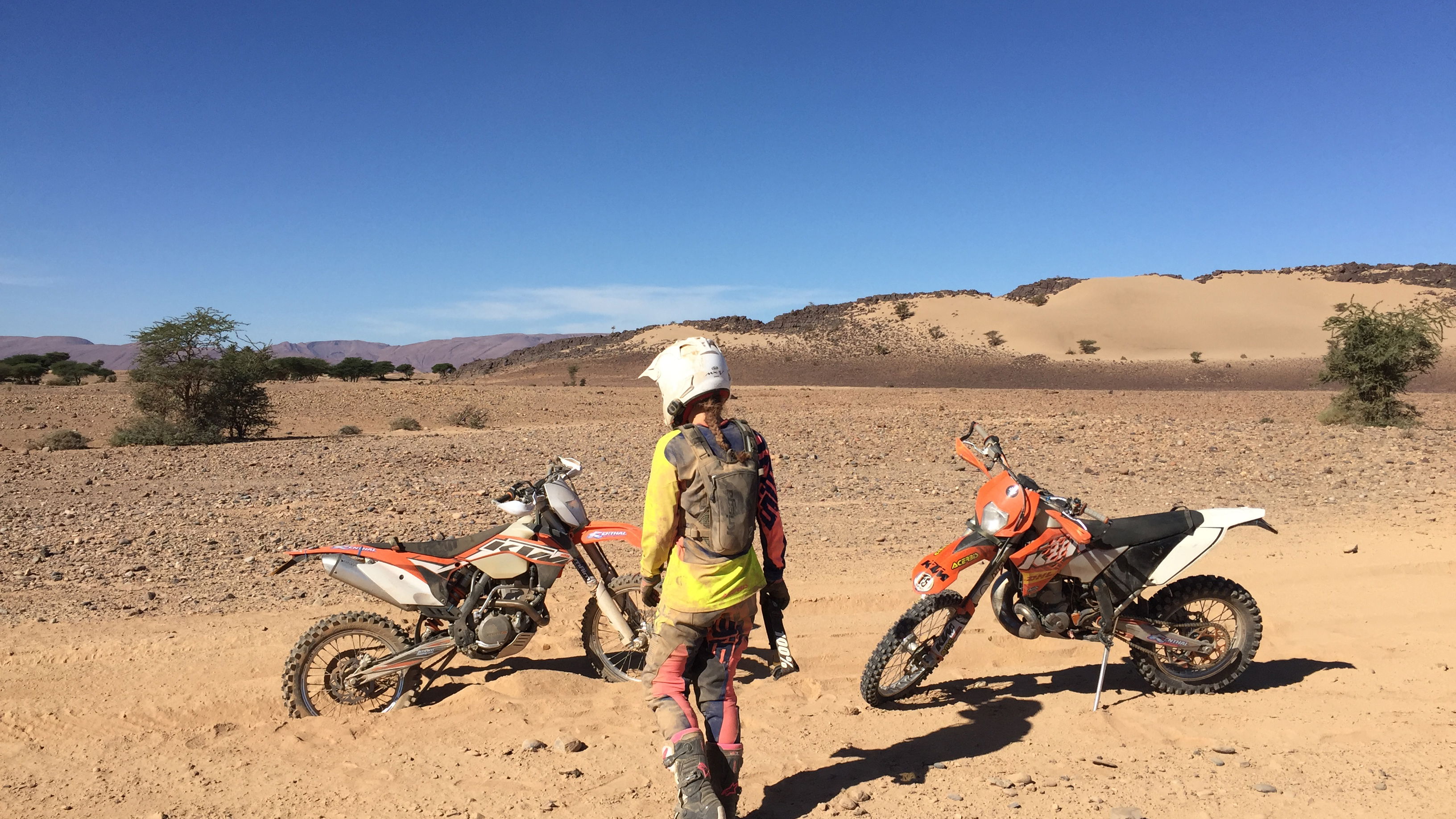 Morocco KTM crash