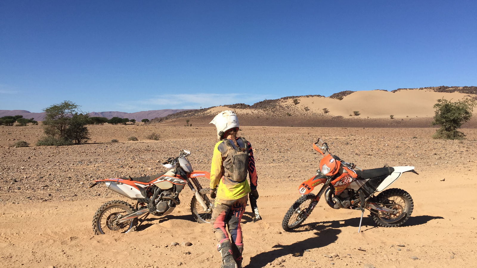Morocco KTM crash