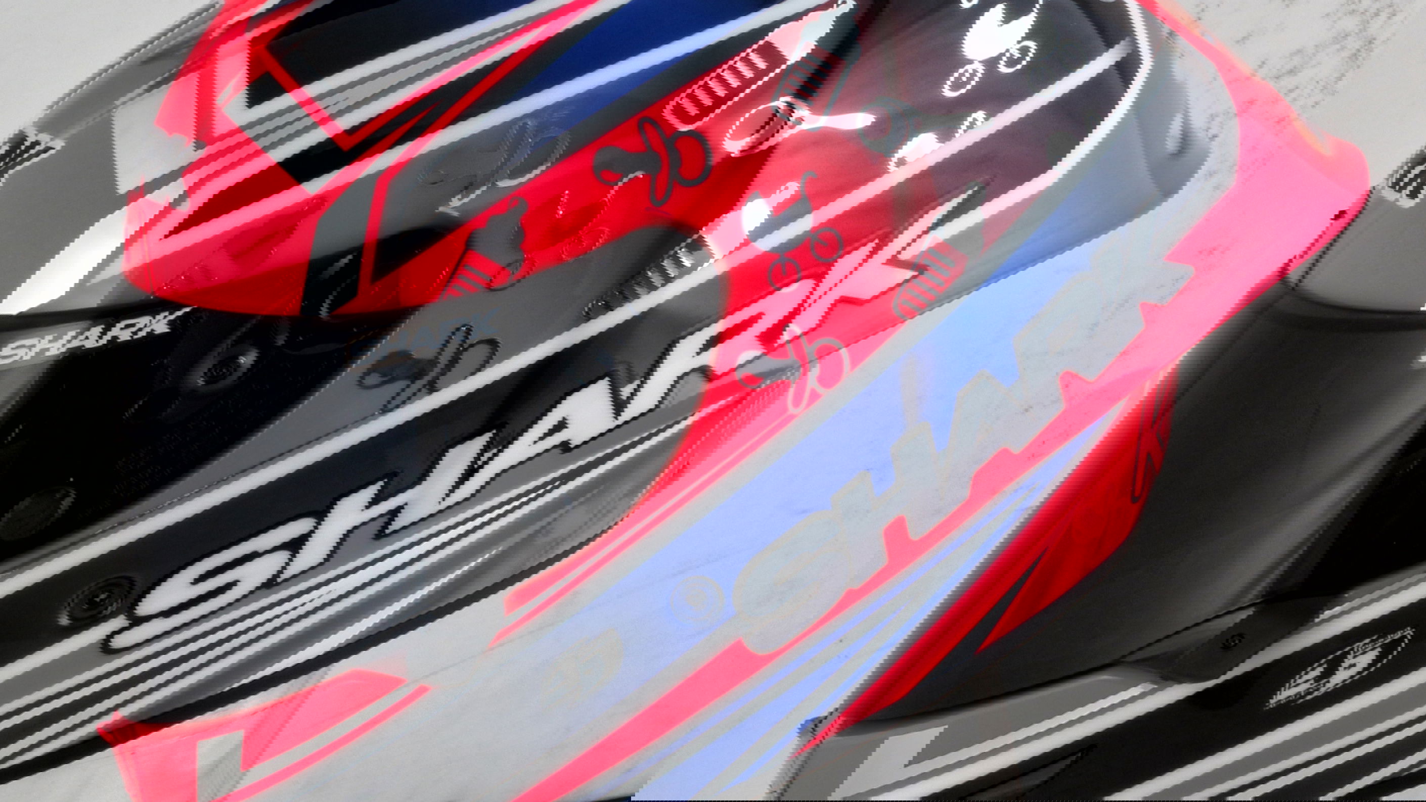 Sam Lowes baby helmet
