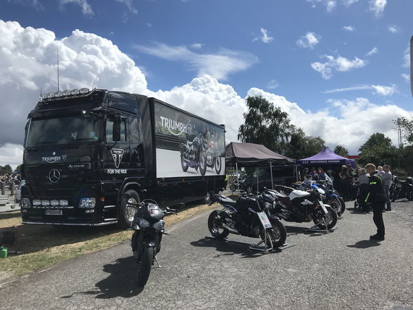 Female bikers brave bad weather for record attempt meet