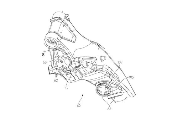 Indian Motorcycle liquid cooled tourer patents