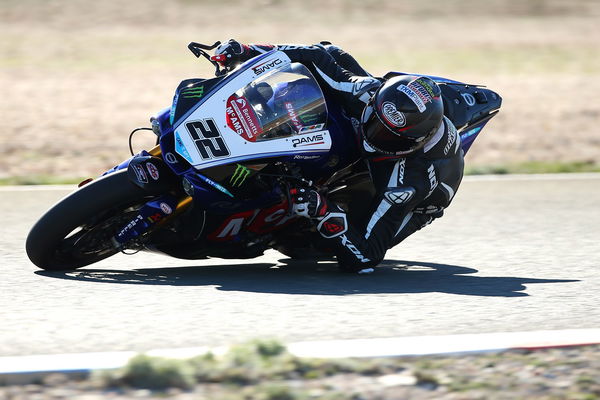 Win track instruction McAMS Yamaha rider Jason O’Halloran