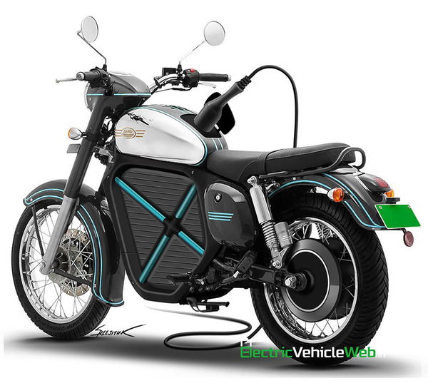 Jawa electric motorcycle