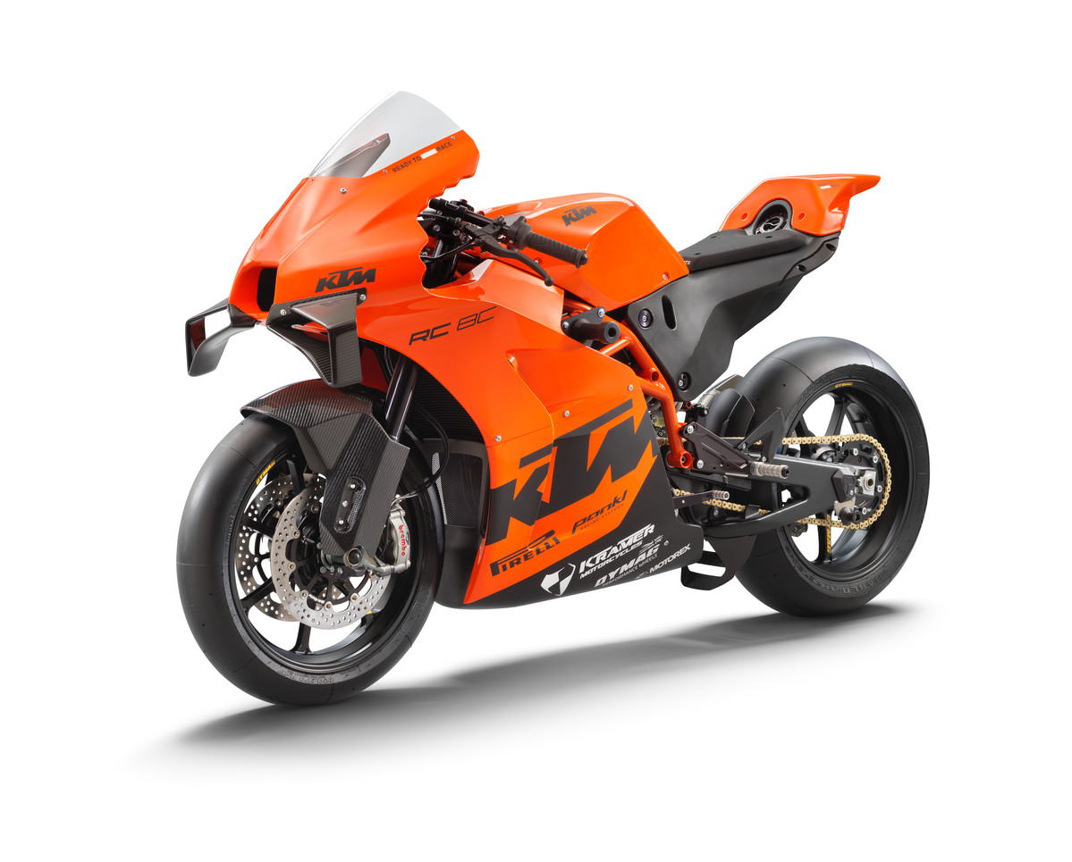 Road legal KTM RC 8C spotted out in the wild undergoing