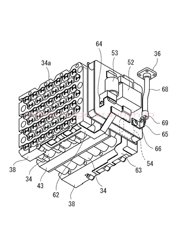 A Hybrid motorcycle battery