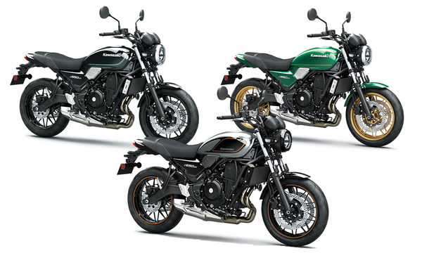 Kawasaki Z650RS 2022 colours