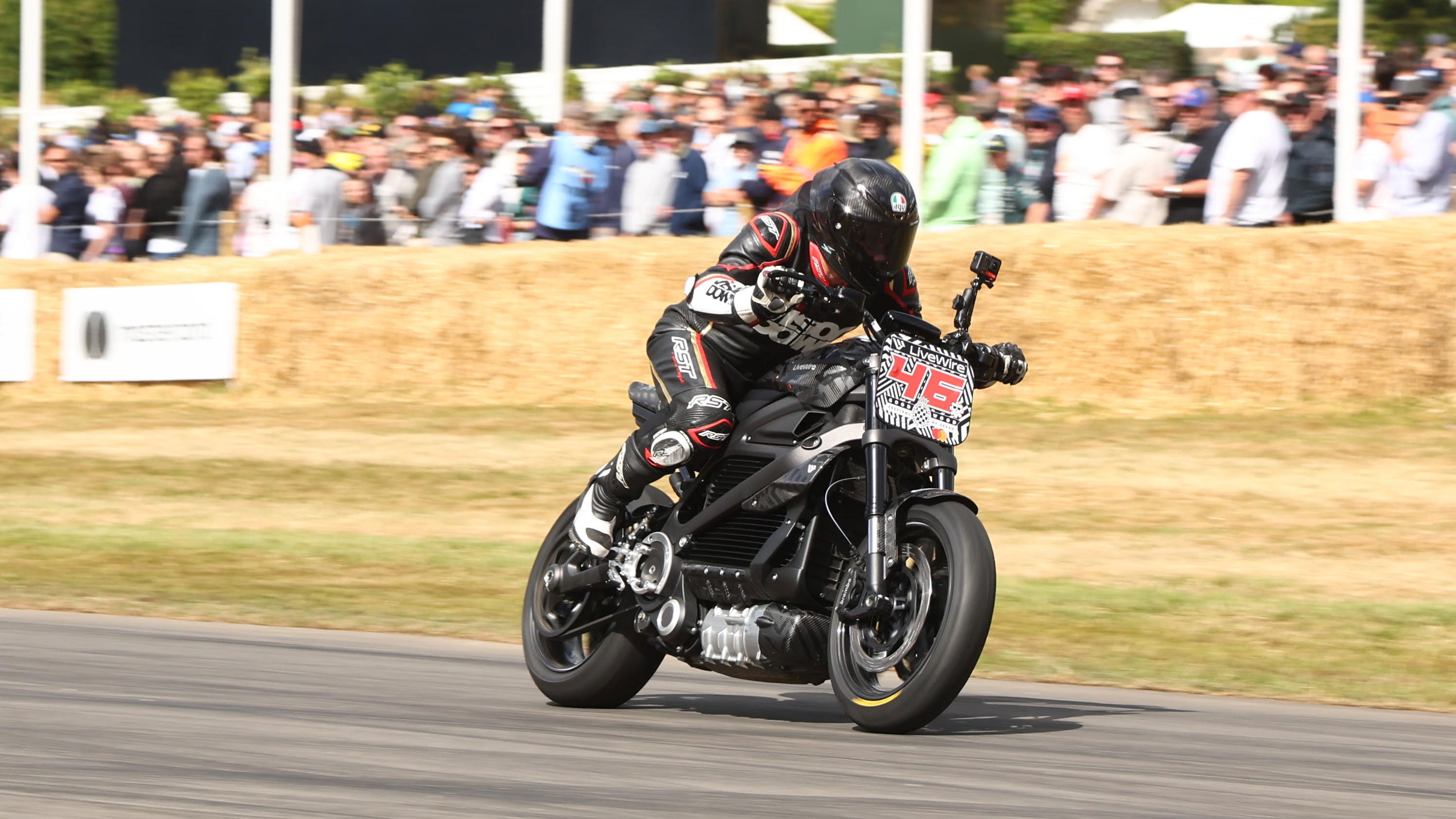 LiveWire One ridden at the Goodwood Festival of Speed
