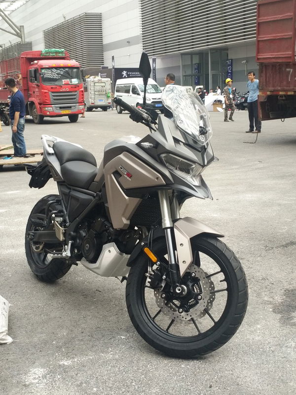 Loncin reveals 650cc adventure bike