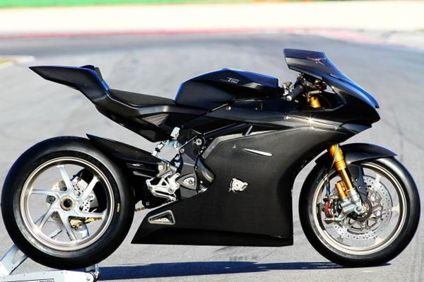 Million-dollar Tamburini T12 megabike on show