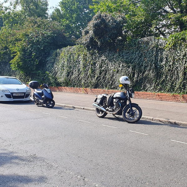 Hackney "park like a car" protest. - Save London Motorcycling