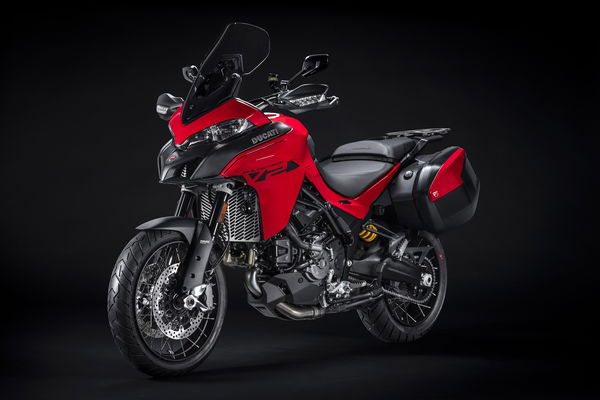 Ducati Multistrada V2 with accessories