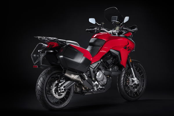 Ducati Multistrada V2 with accessories