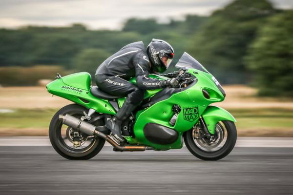 Team MADMAX and Zef Eisenberg aiming for 200mph on ice