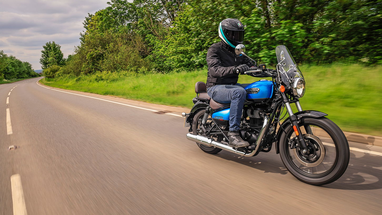 meteor 350 riding