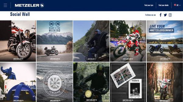 New website for Metzeler Moto