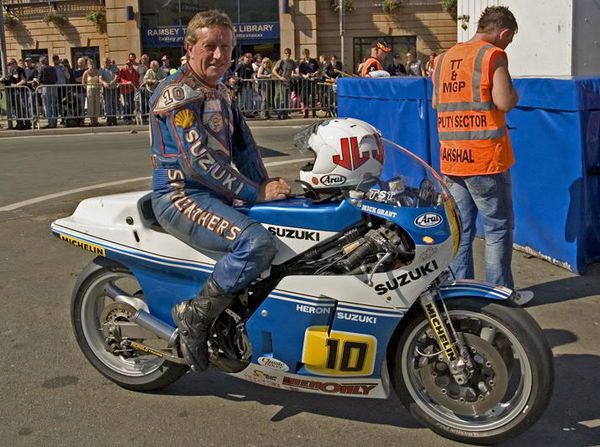 Motorcycle Racer Mick Grant