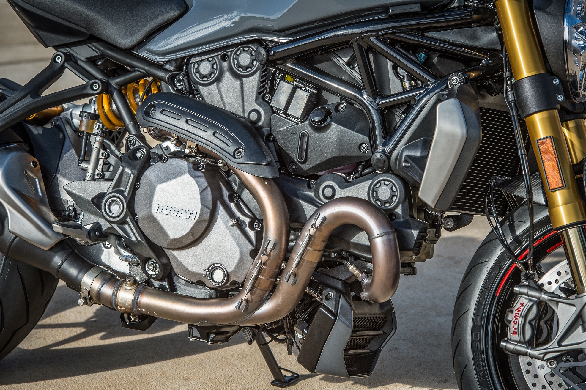 2017 Ducati Monaster 1200 Testastretta engine