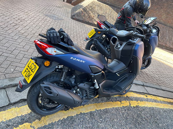 Yamaha NMAX 2021 parked up