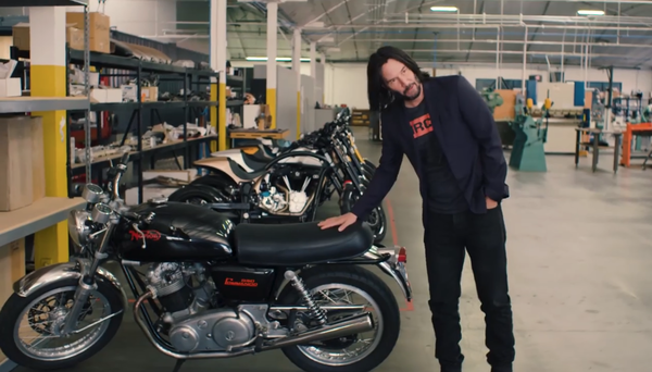 Norton Commando Keanu Reeves