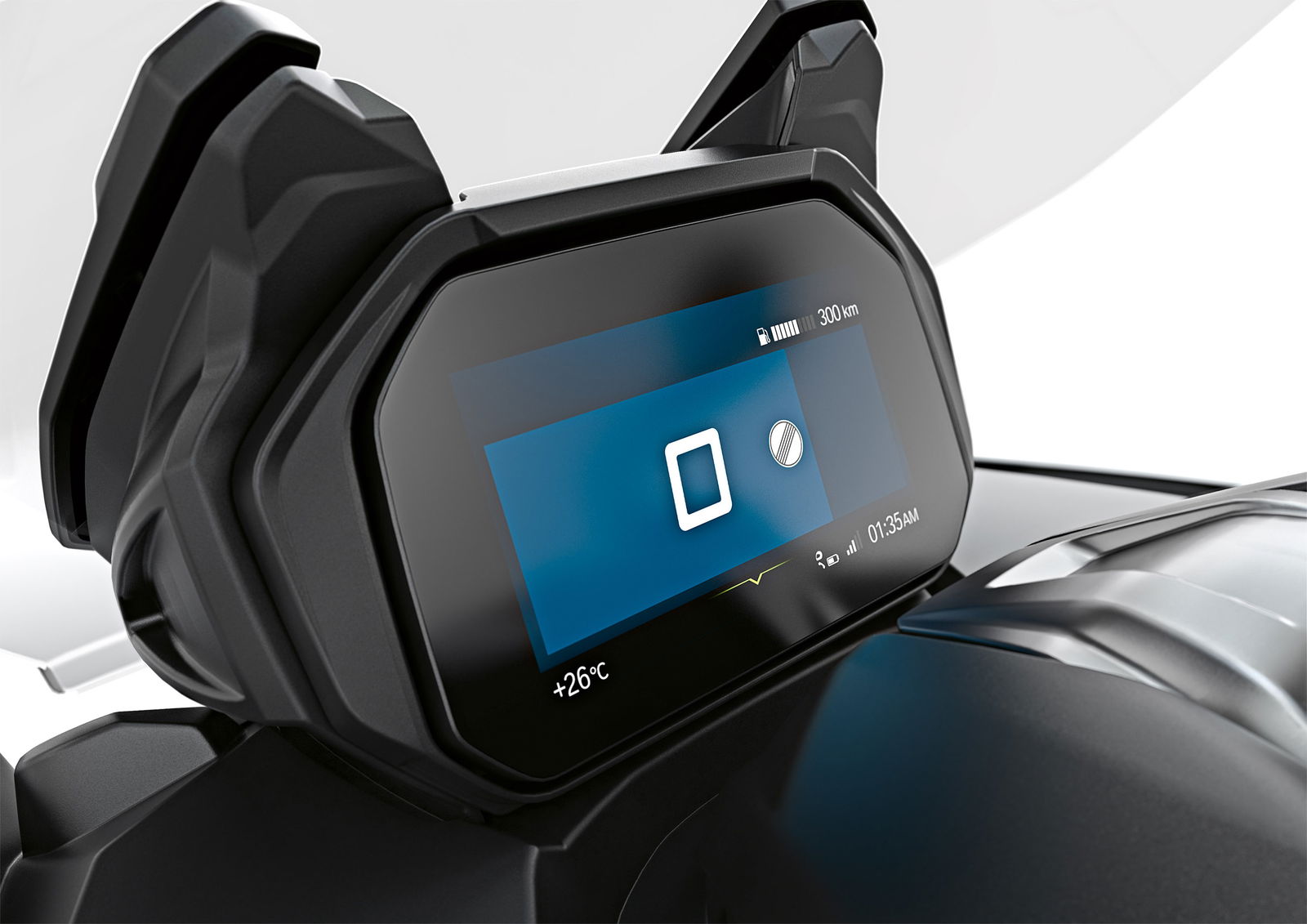 BMW C400 GT dash