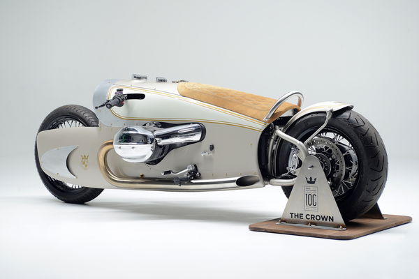 a custom motorcycle