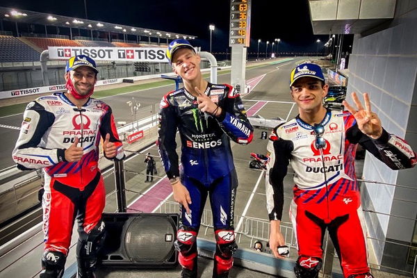 motogp doha gp podium