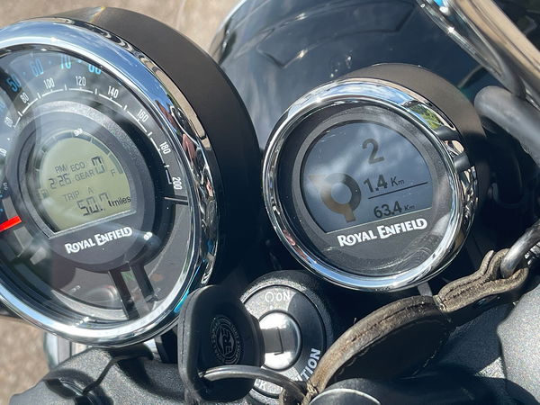 Royal Enfield Tripper dash display