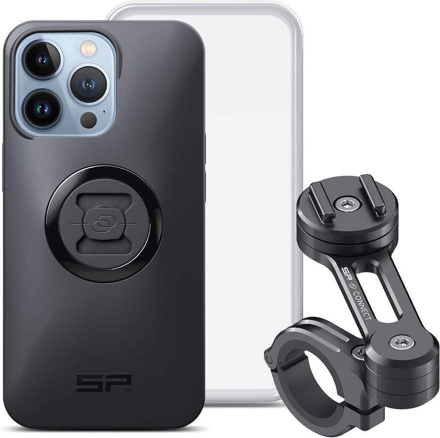 SP Connect smartphone case and bar-mounted holder