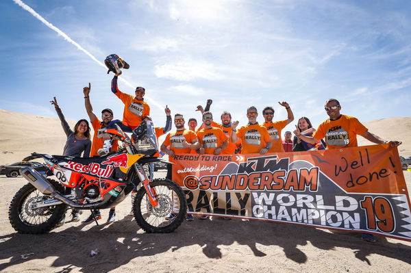 Sam Sunderland - KTM 450 RALLY - 2019 Atacama Rally