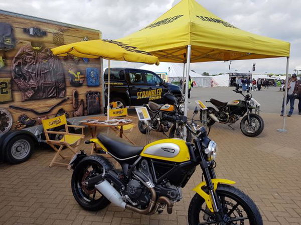 Ducati Scrambler roadshow truck