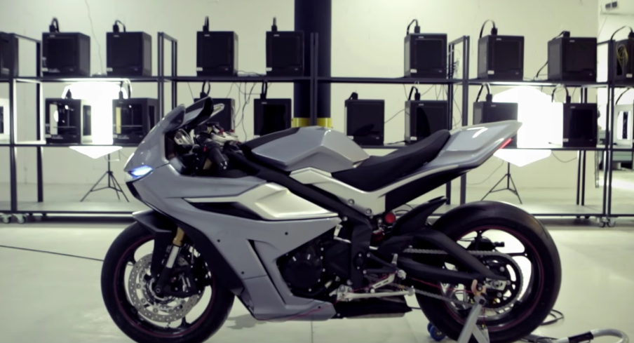 The Zortrax 3D Printed Motorcycle