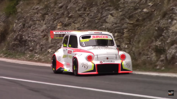 Fiat 600 S1000RR. - Hillclimb Monsters/YouTube