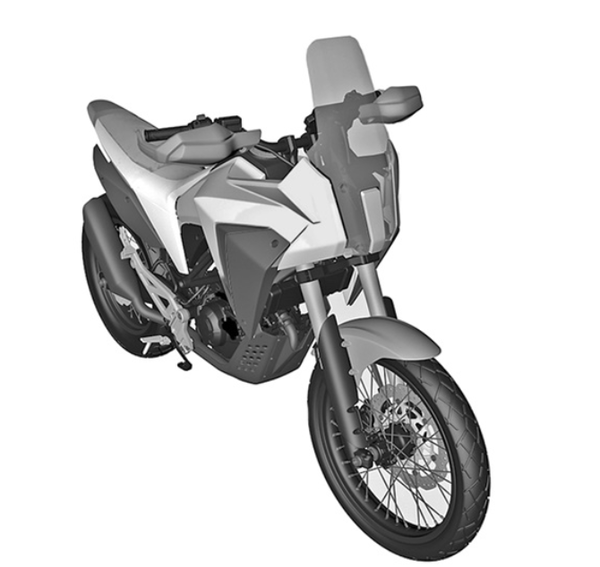 CB125X patent design