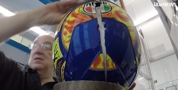 Fake AGV helmet