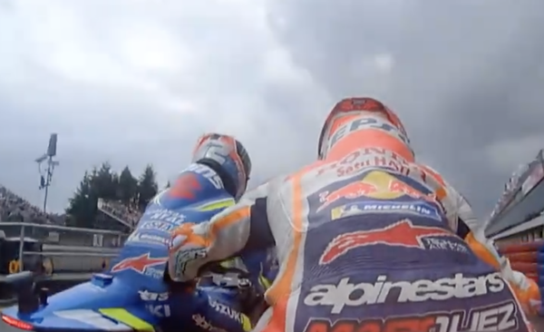 Marc Marquez, Alex Rins Brno MotoGP