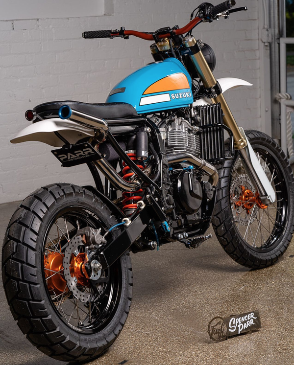 2012 Suzuki DR650 urban-scrambler