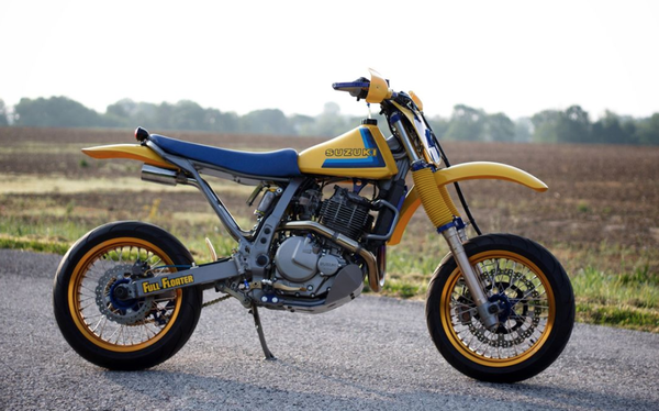 Retro-moto DR650 Parr motorcycl