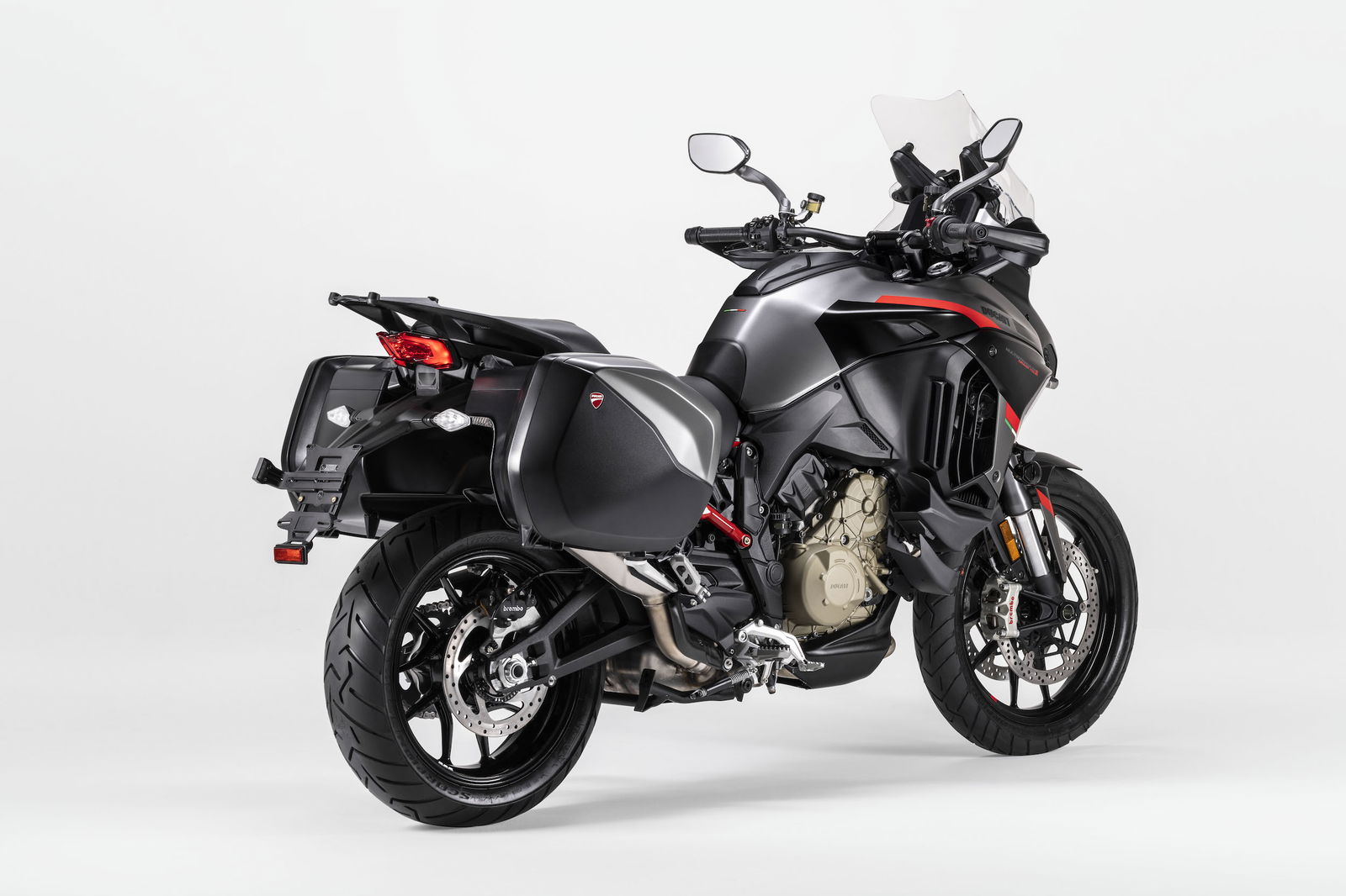 The Multistrada V4 S Grand Tour motorcycle