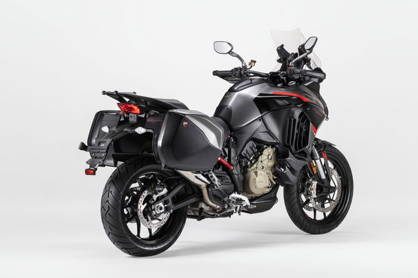 The Multistrada V4 S Grand Tour motorcycle 