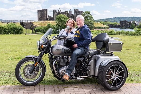 Simon Weston and Wife Lucy