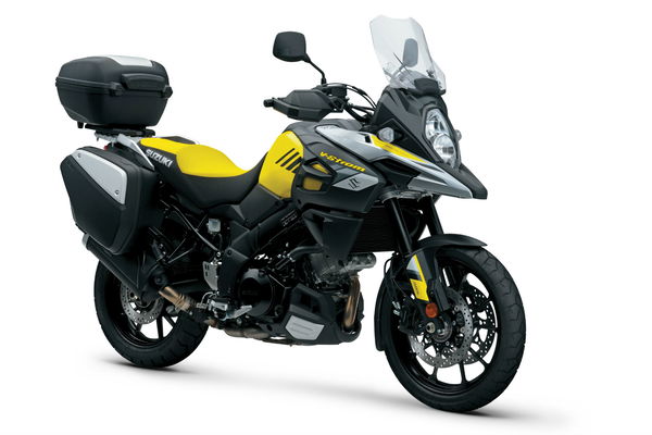 Suzuki gives V-Strom range three-piece luggage sets for an extra £1000