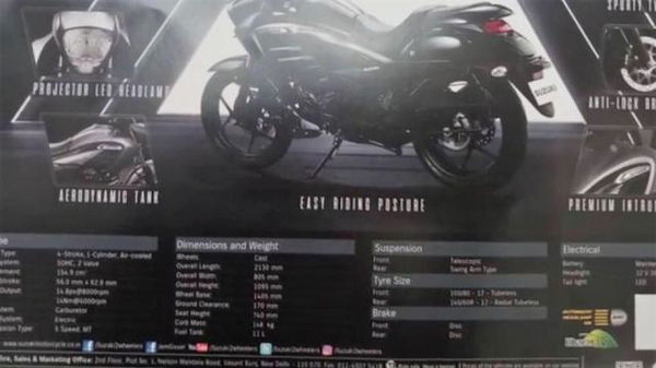 Suzuki Intruder breaks cover in leaked brochure