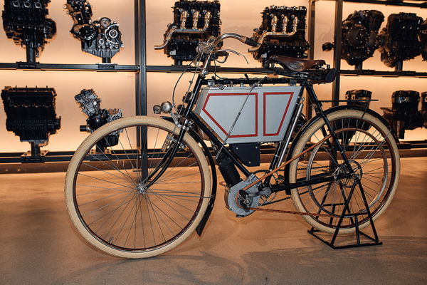 1901 Prototype at the Triumph Factory Visitor Experience