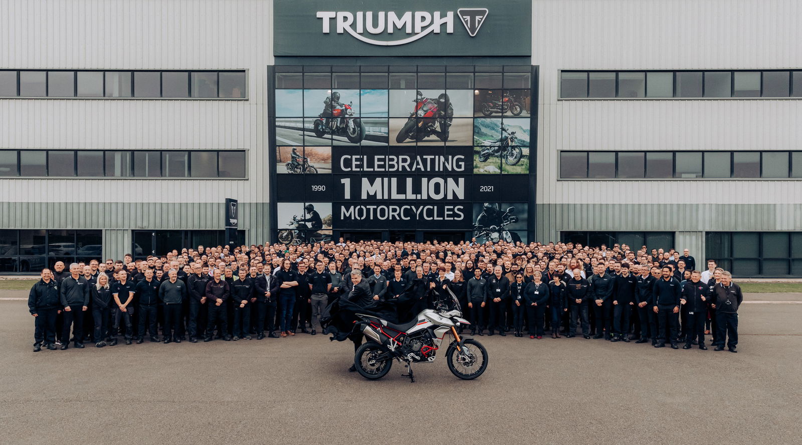 Triumph Hinckley one millionth motorcycle