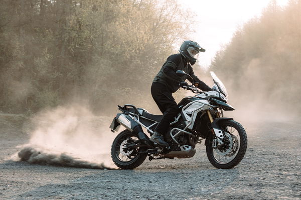 Major Tim Peake, Triumph Motorcycles