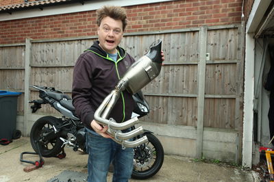 Yamaha Tracer Akrapovic exhaust